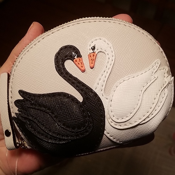 NWT, kate spade Swan Dumpling Coin Purse - Picture 4 of 8